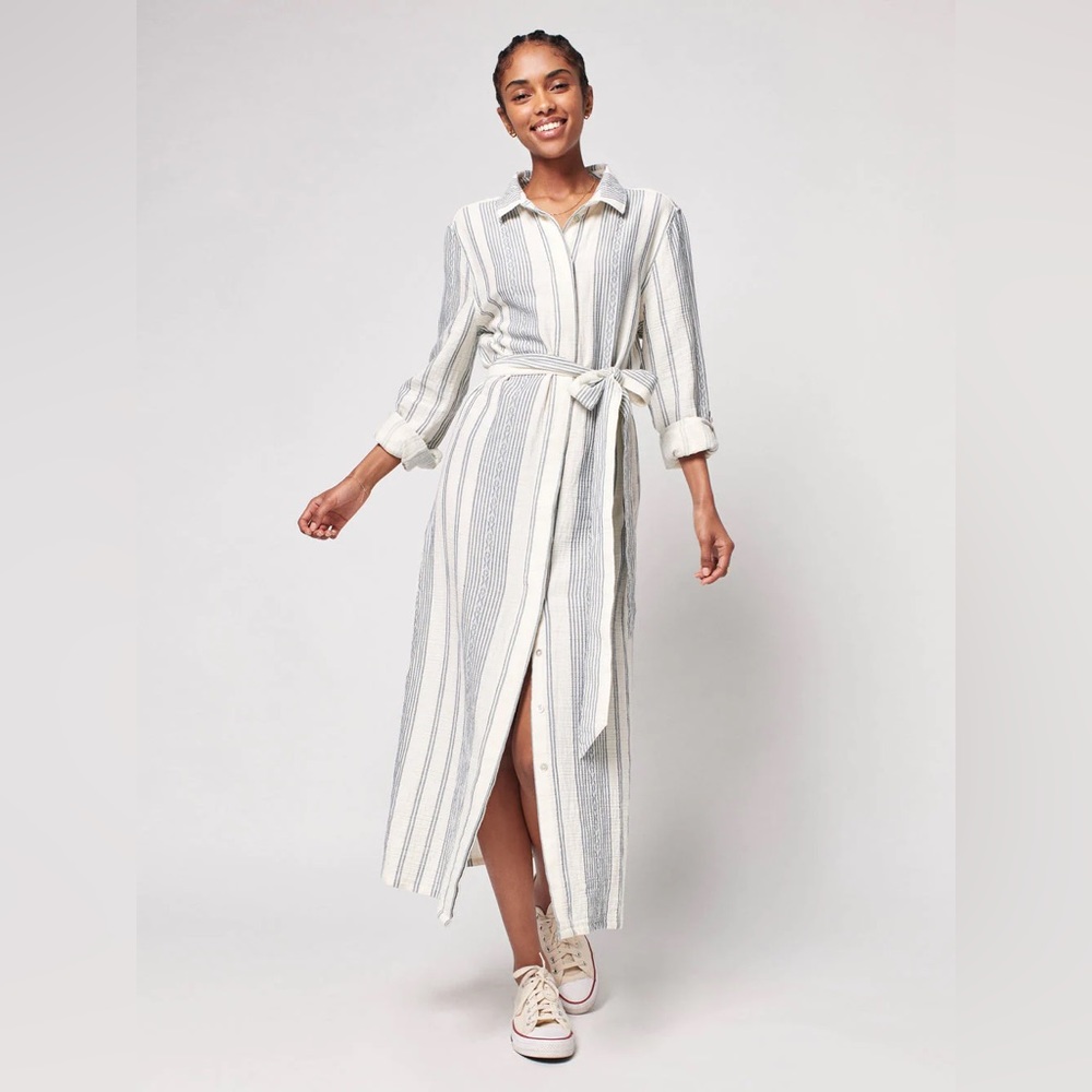 Faherty Dream Cotton Iris Dress